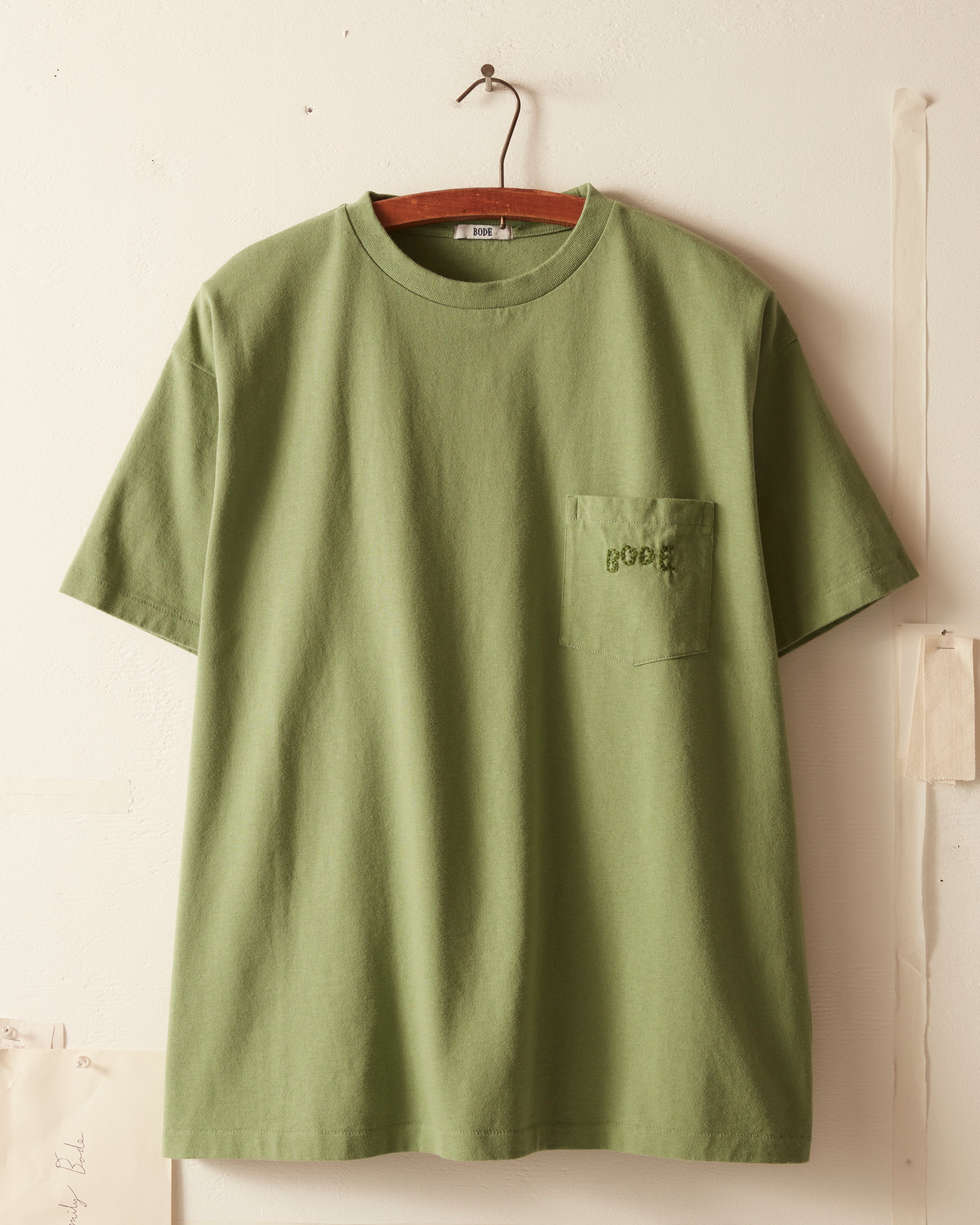 Bode Pocket Tee - Ivy - Image 2