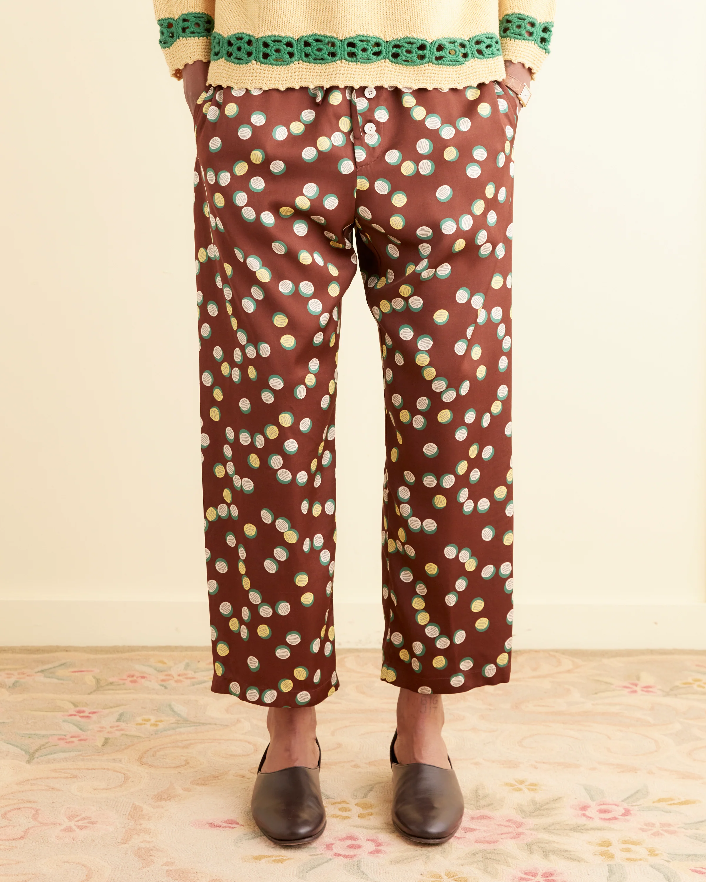 Bubble Dot Pajama Pants - Image 2