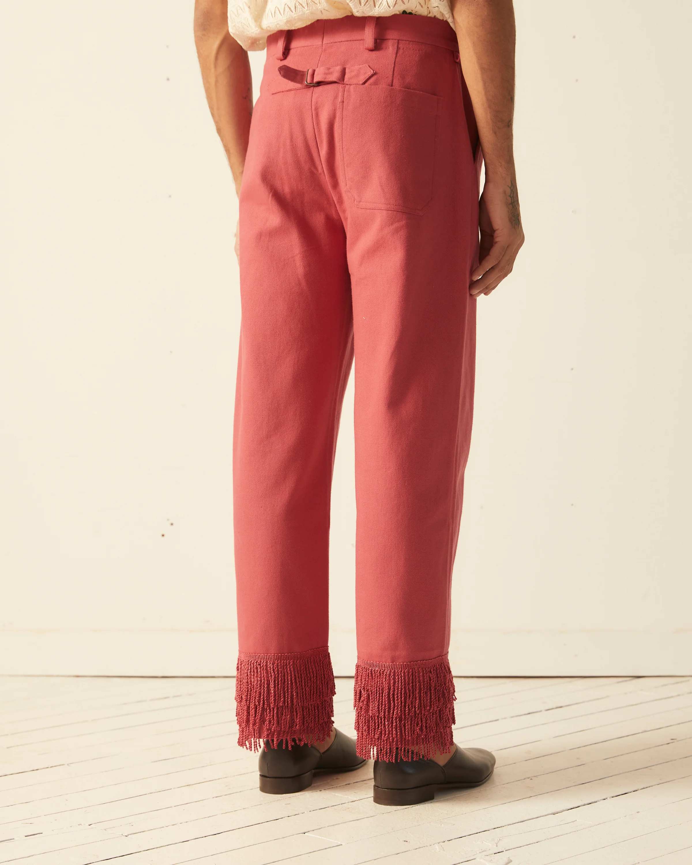 Bullion Fringe Trousers - Image 4