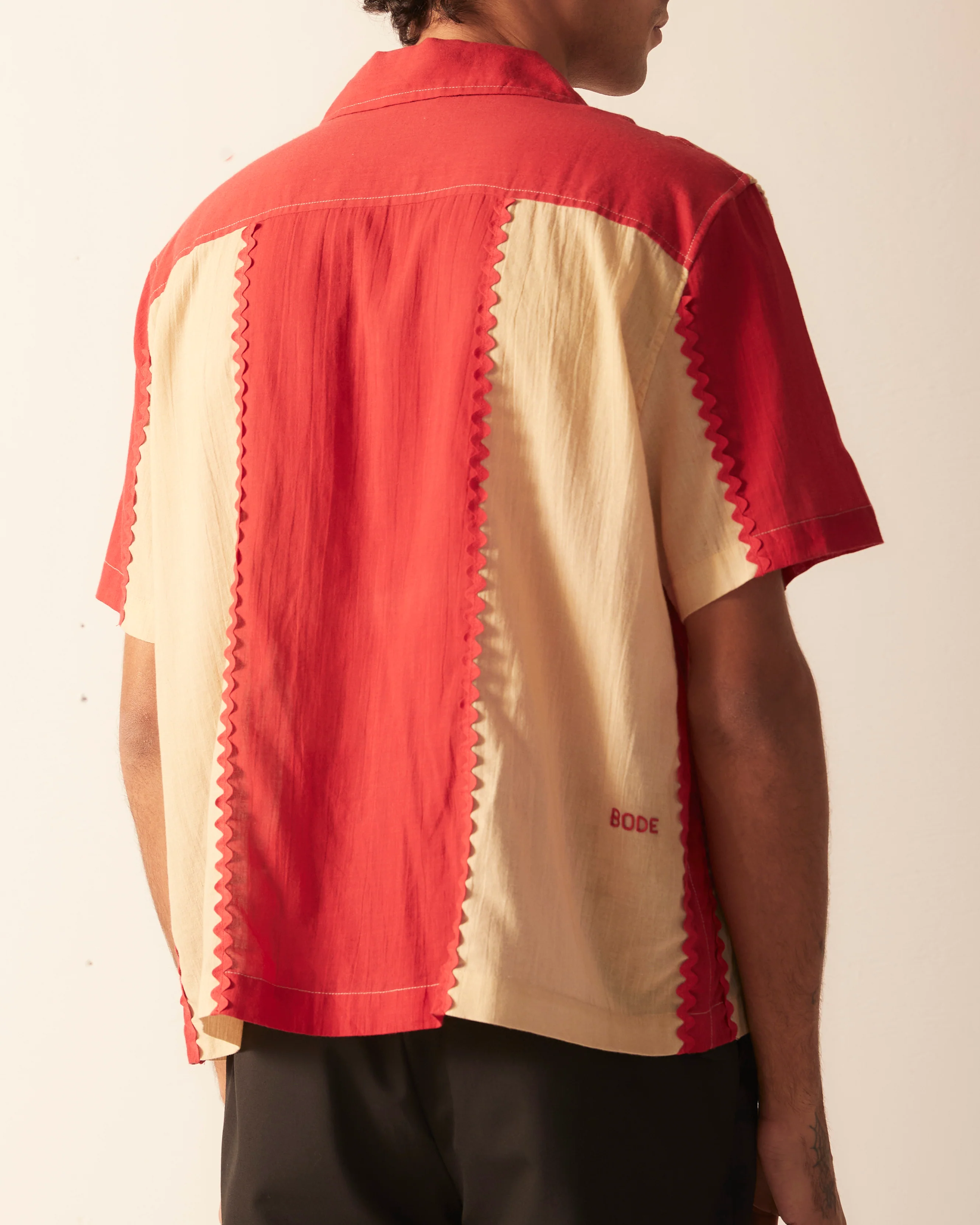 Bunting Stripe Short Sleeve Shirt - Image 4