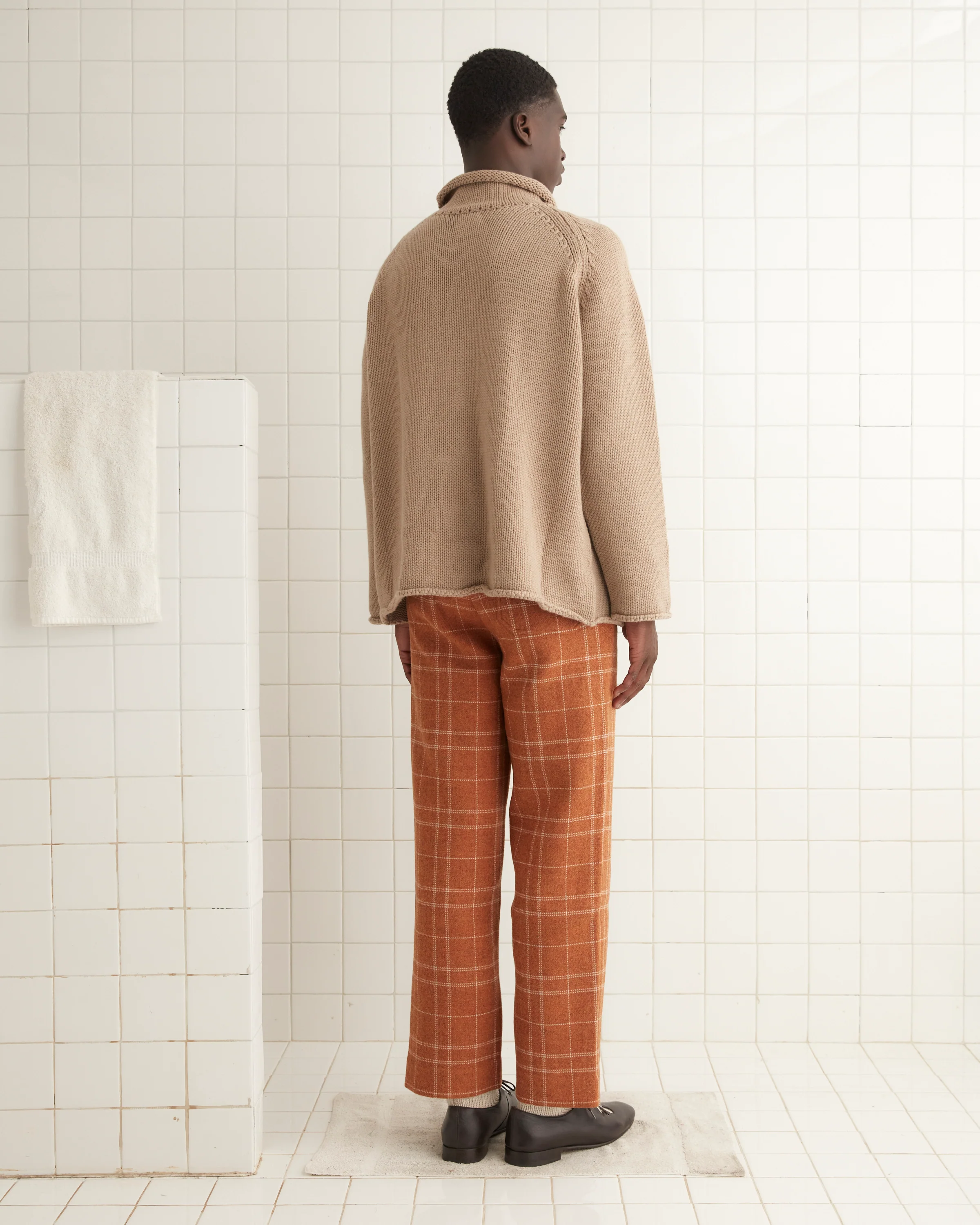 Cashmere Rollneck - Oatmeal - Image 3
