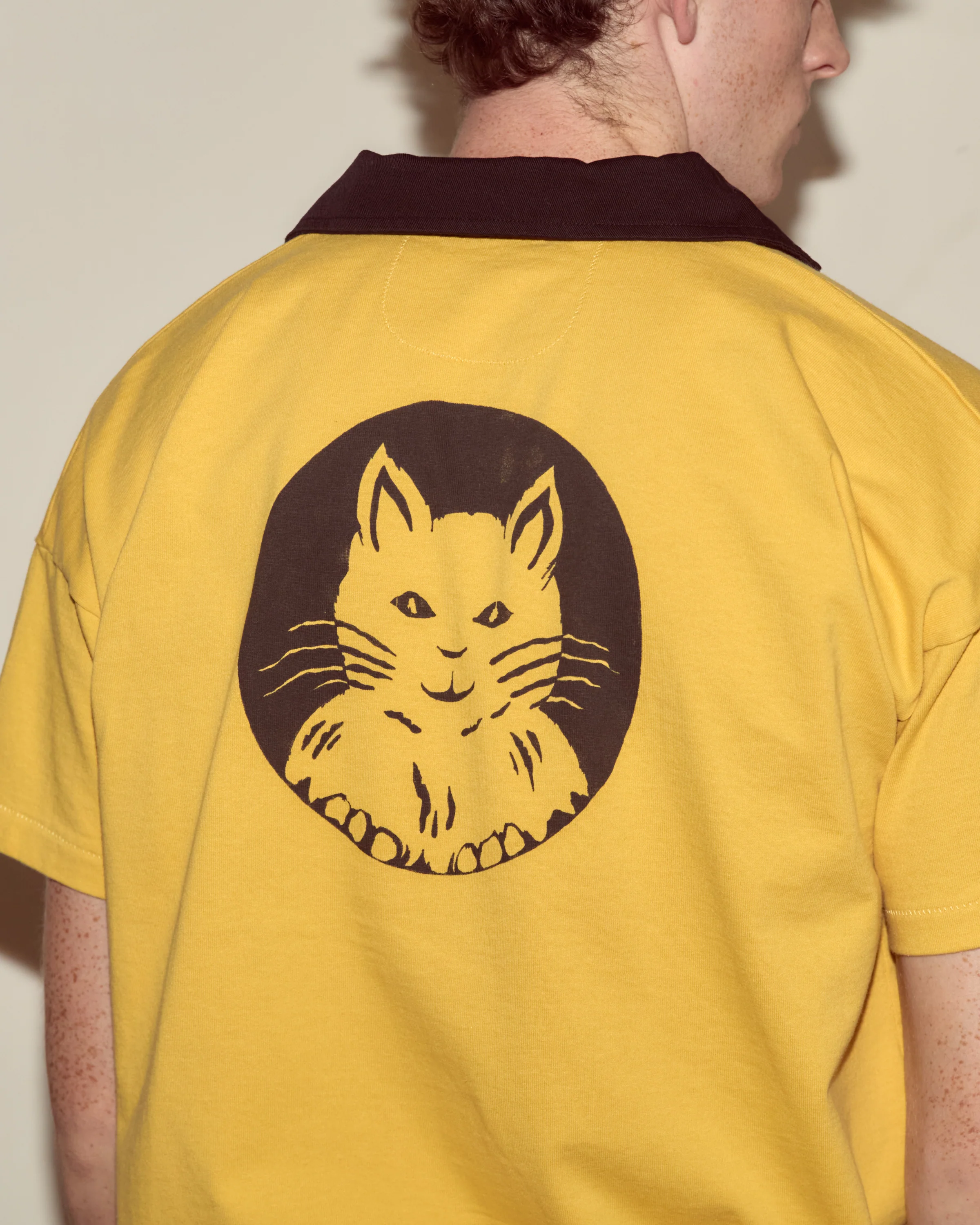 Cat Polo - Yellow - Image 5
