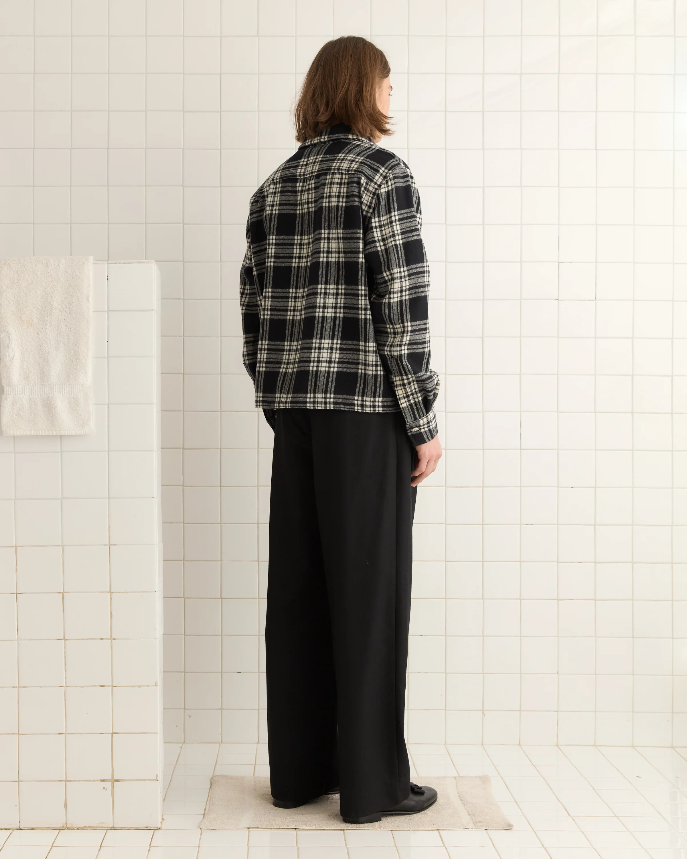 Chimney Plaid Overshirt - M/L - Image 3
