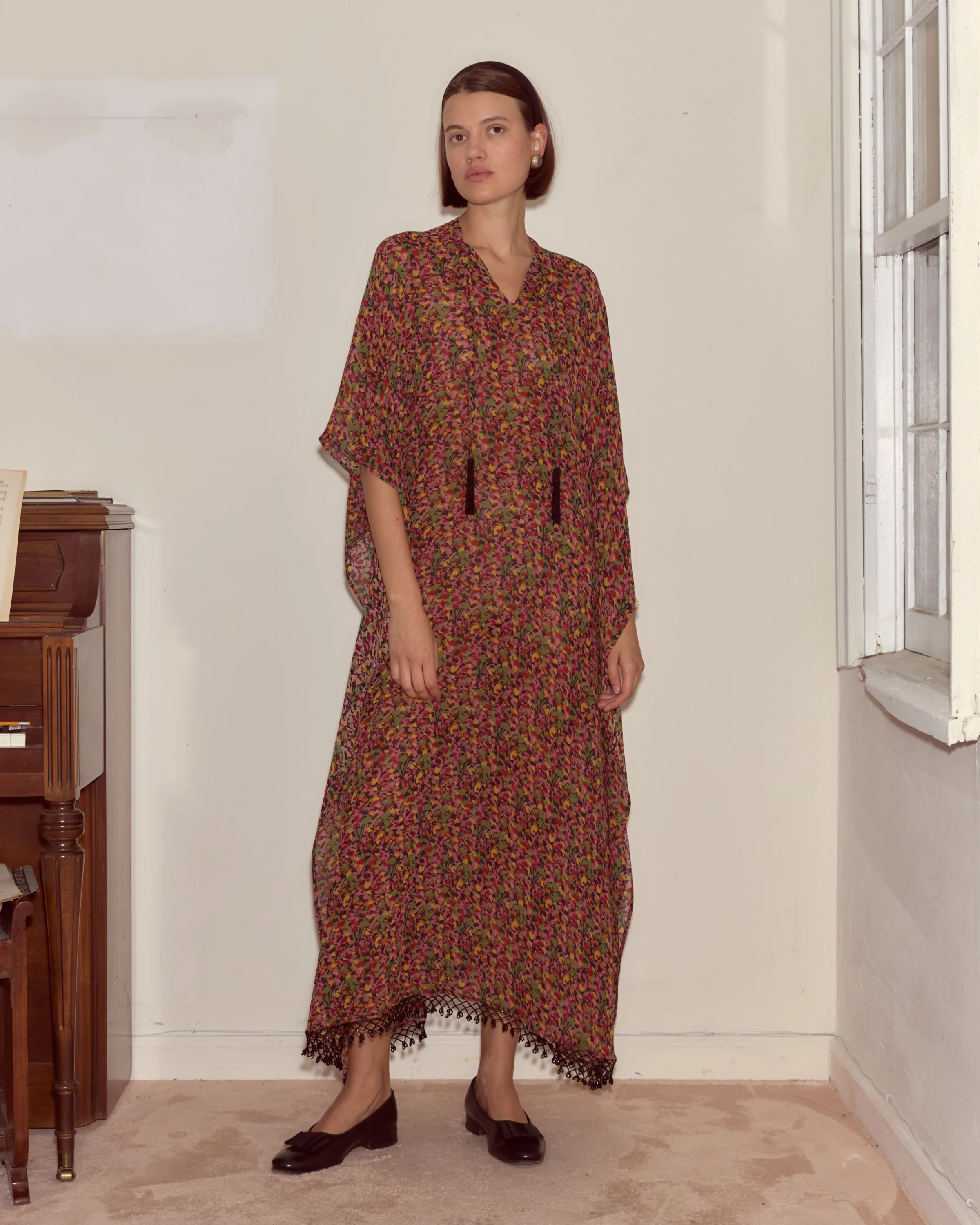 Confetti Floral Kaftan