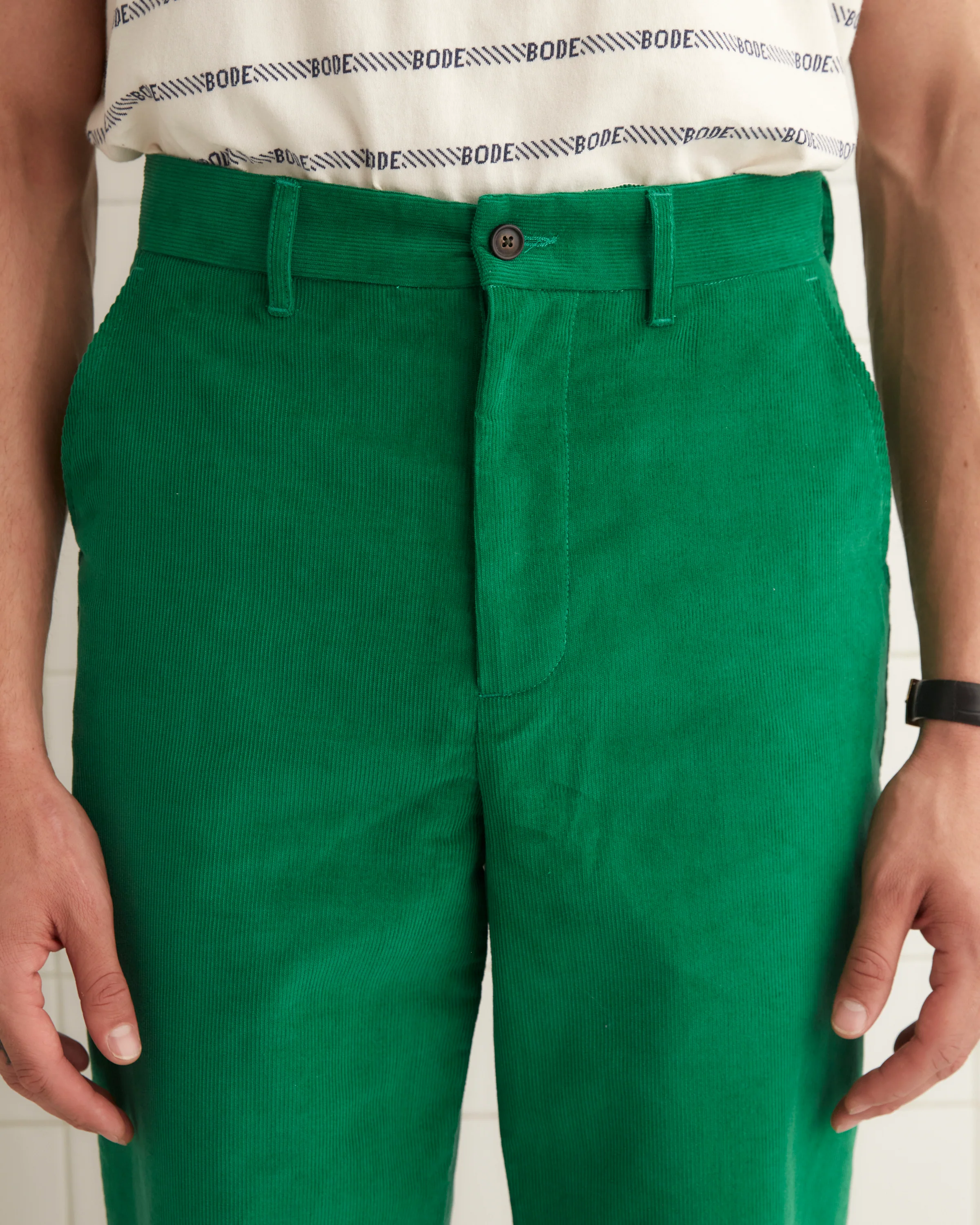 Corduroy Standard Trousers - Image 2