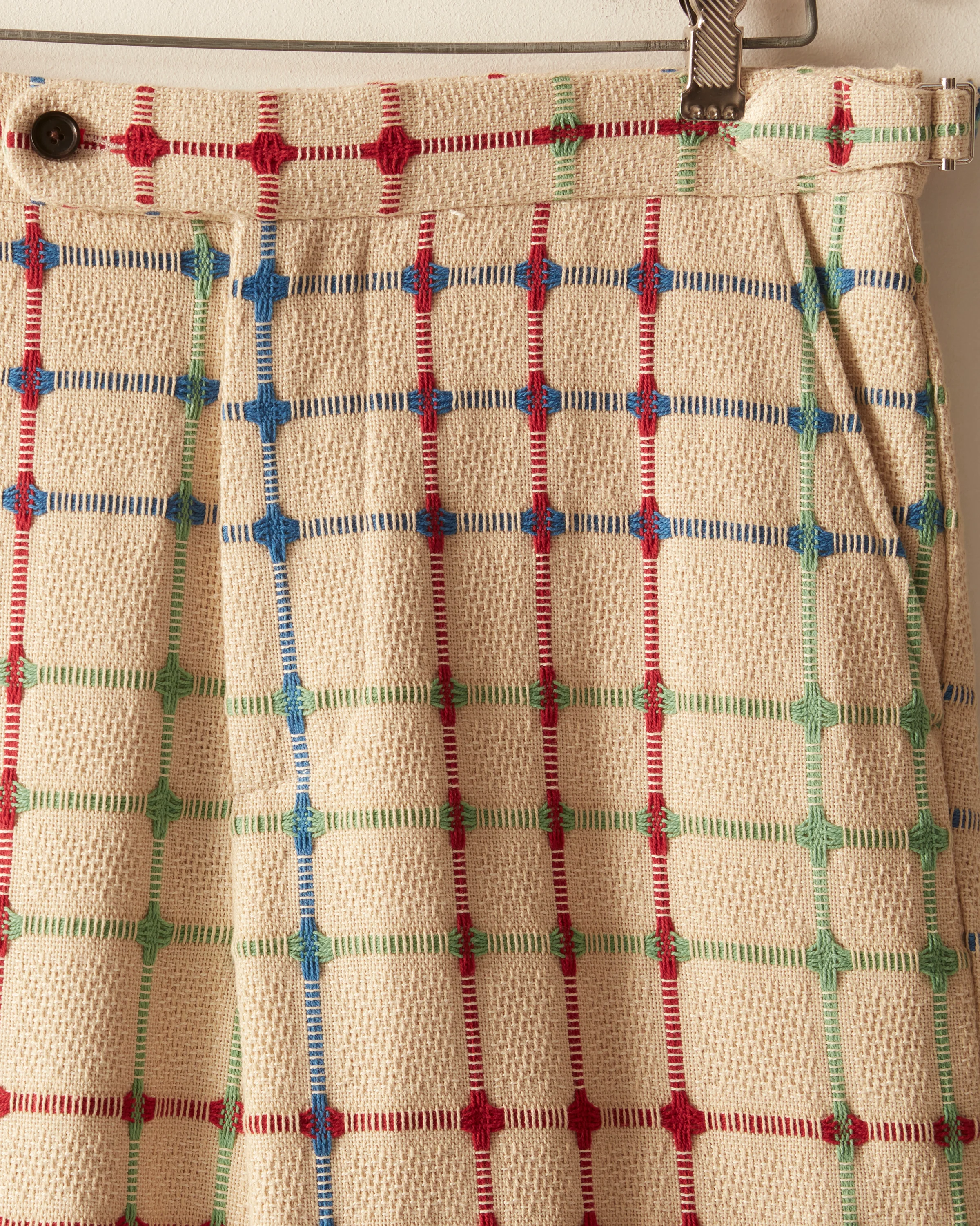Dobby Weave Trousers - Image 4
