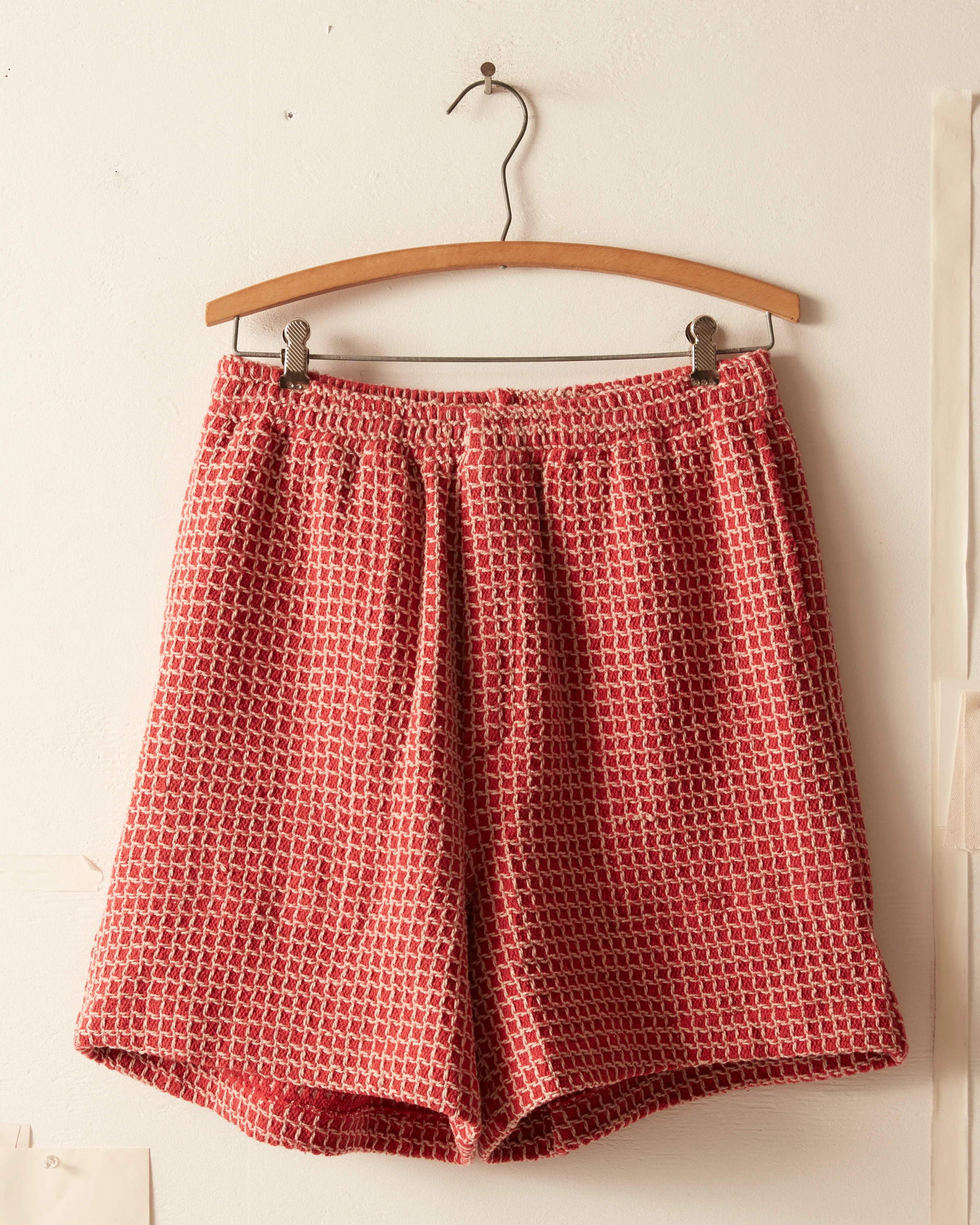 Duo Waffle Shorts - Red - Image 2