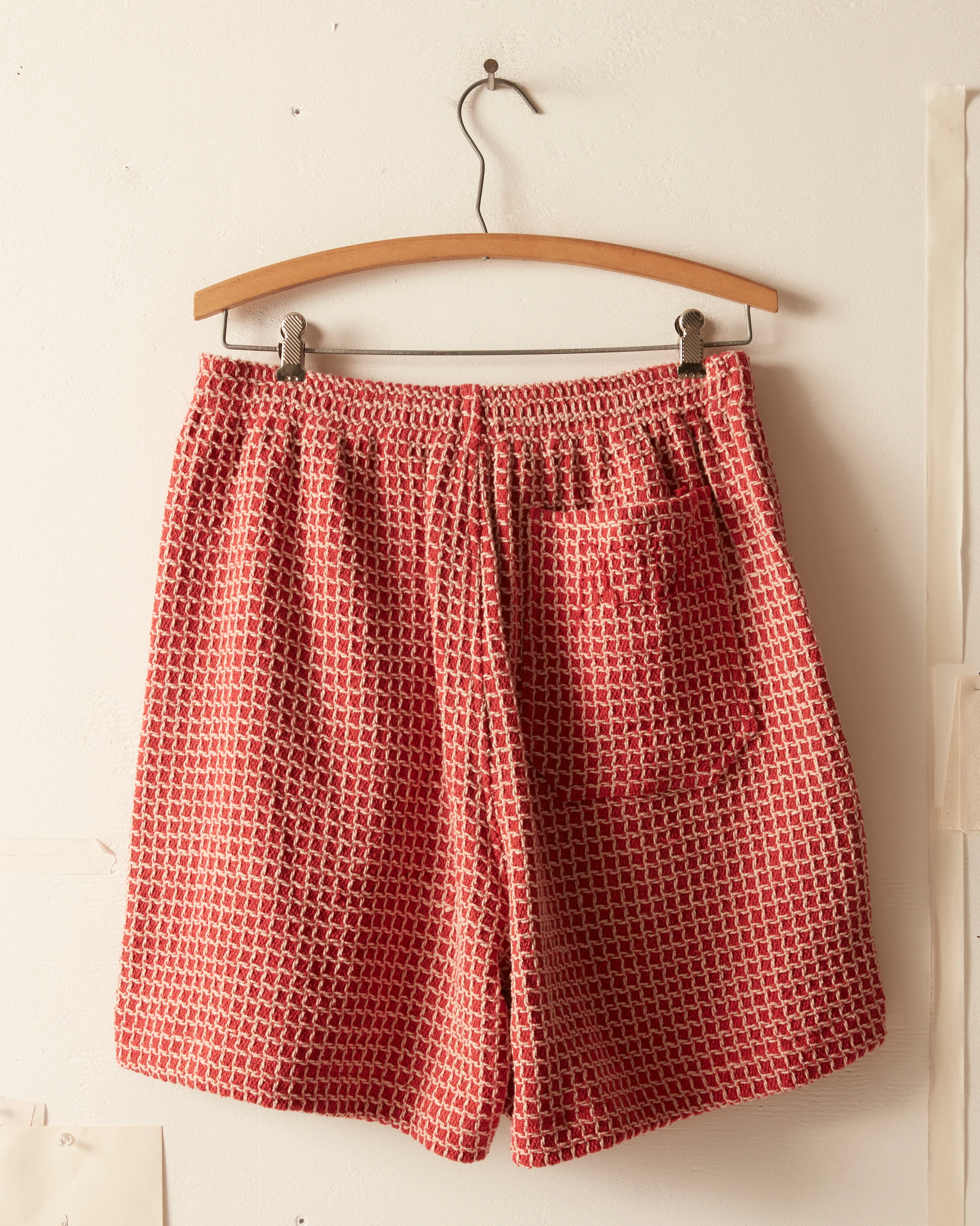 Duo Waffle Shorts - Red - Image 5