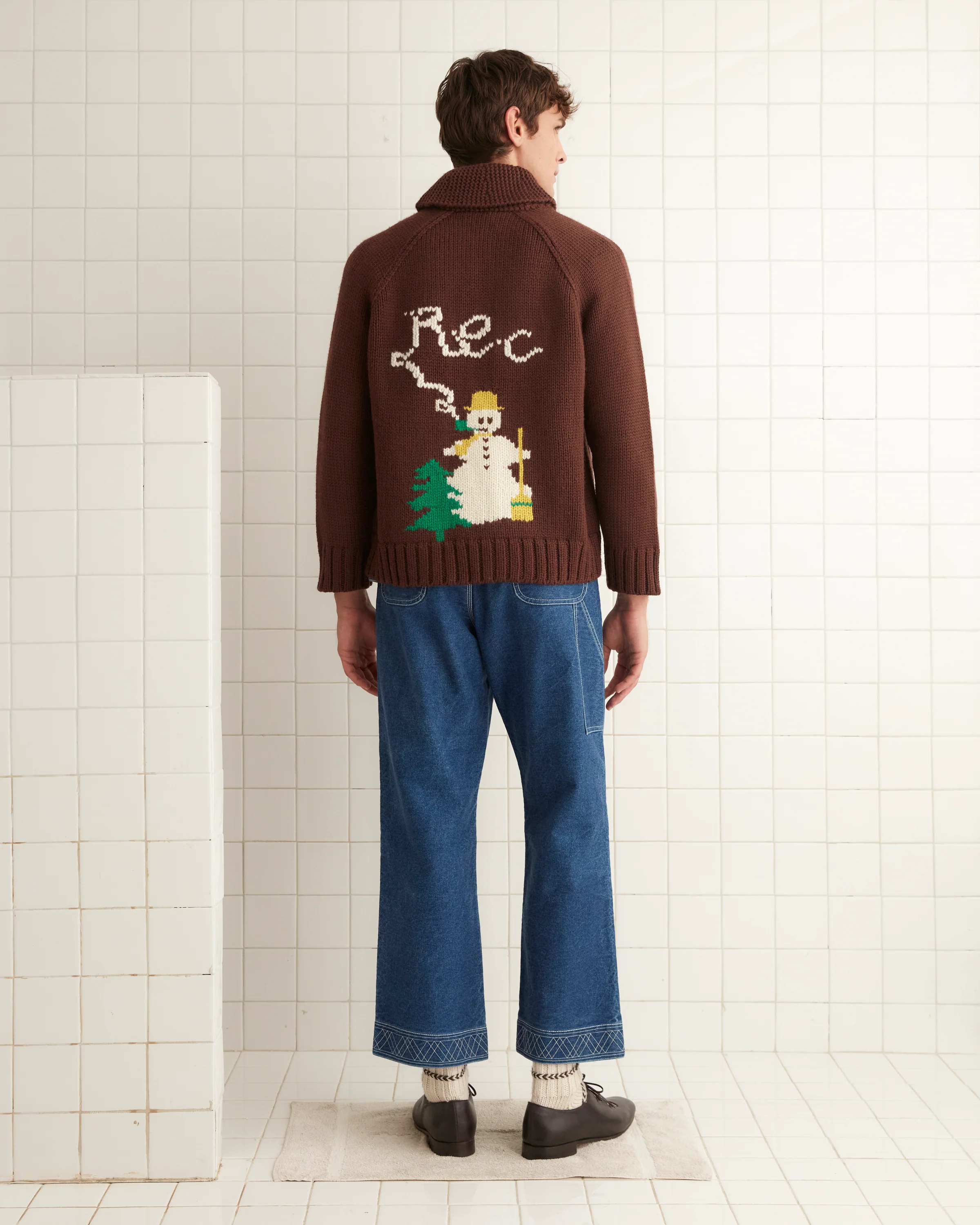 Fir Shawl Collar Cardigan - Image 3