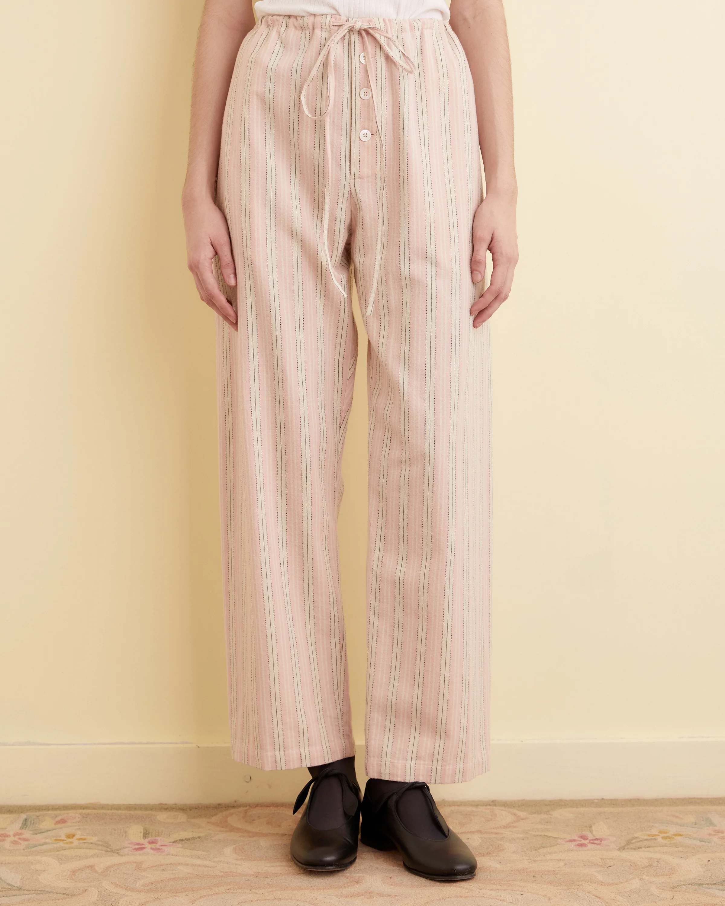 Flannel Ticking Pajama Pants - Image 2