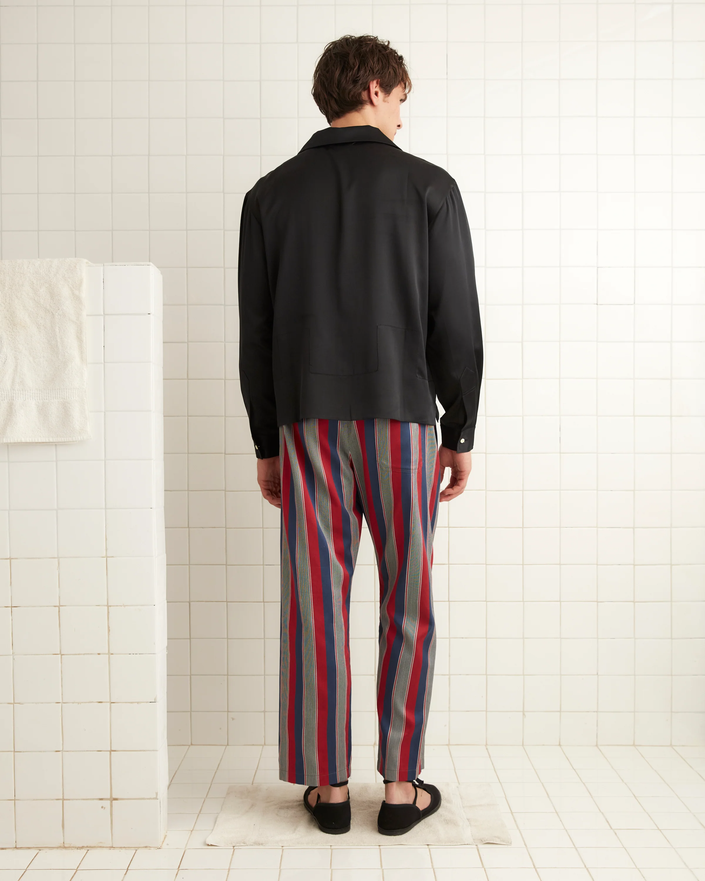 Marina Stripe Pajama Pants - Image 3