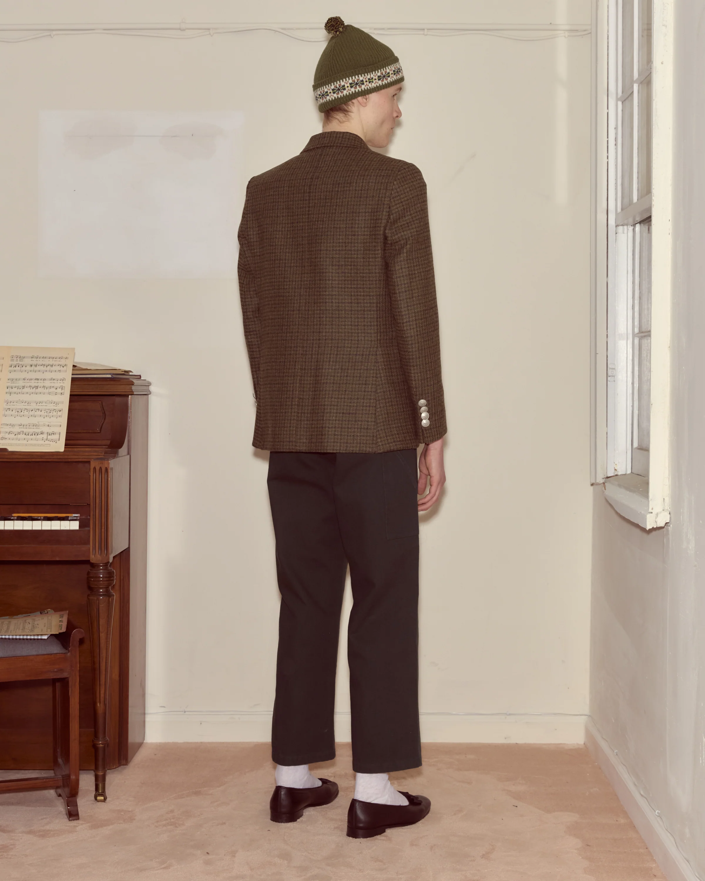 Morris Houndstooth Suit Jacket - Image 3