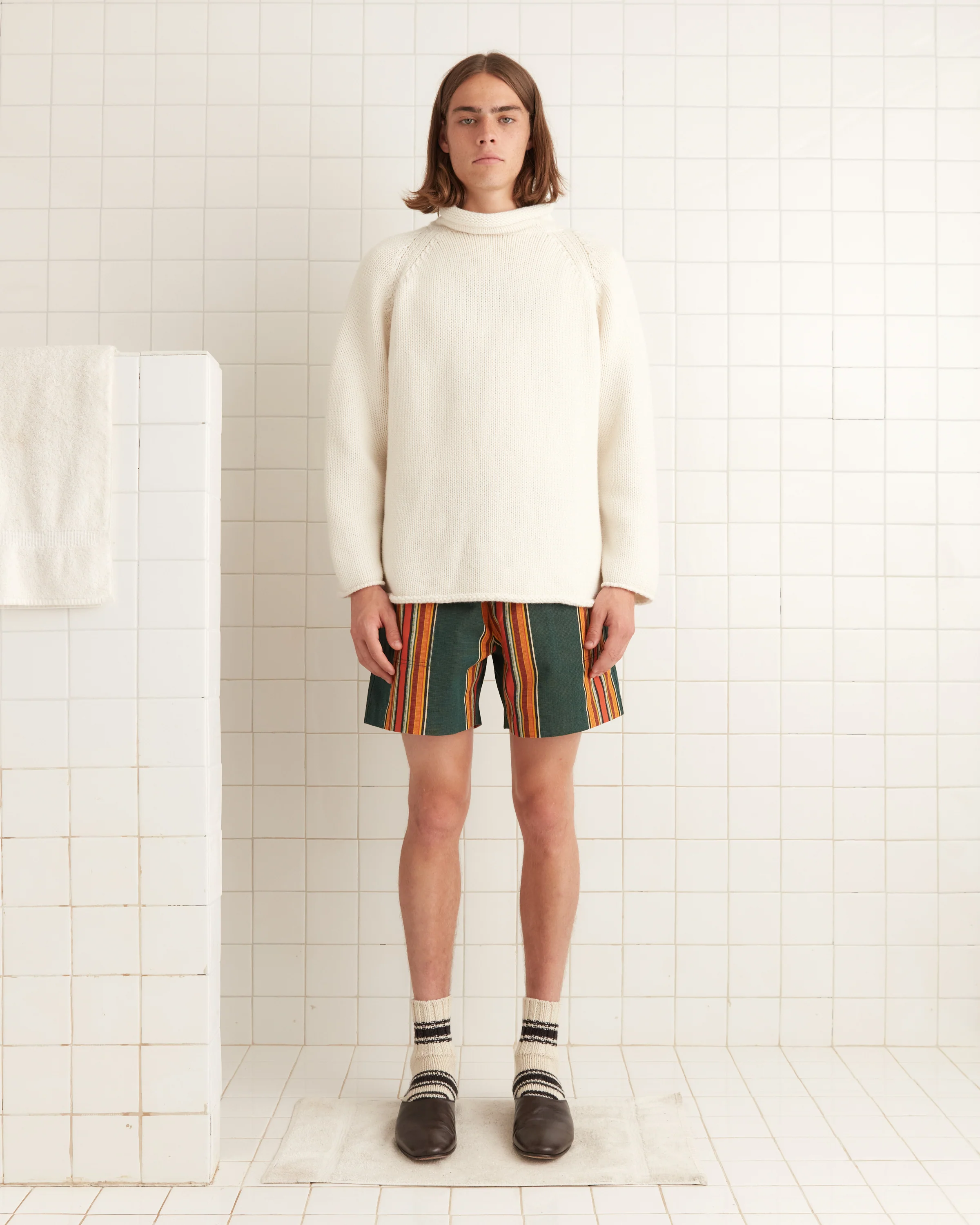 Parakeet Stripe Shorts - Image 2