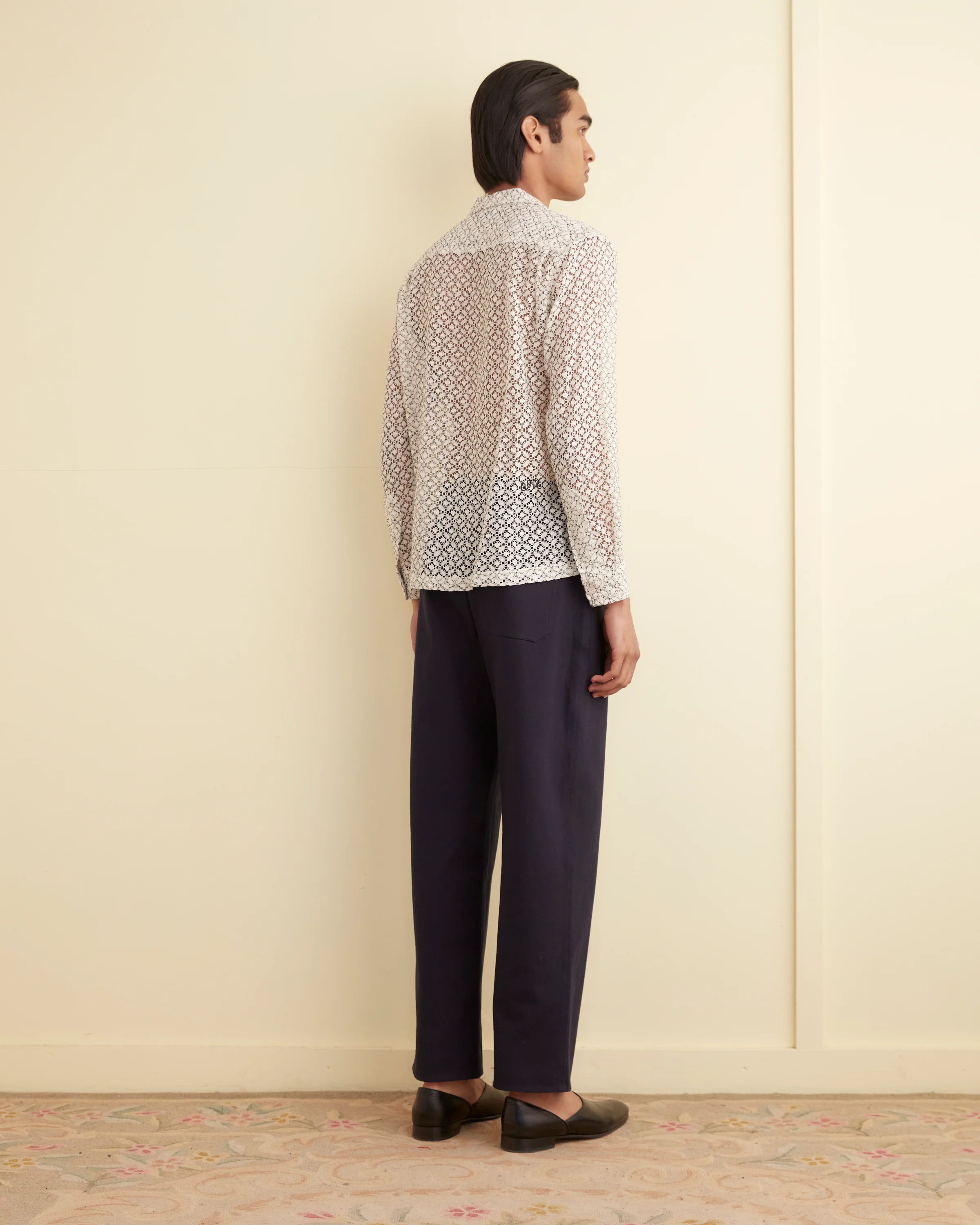 Petal Lace Long Sleeve Shirt - Image 3