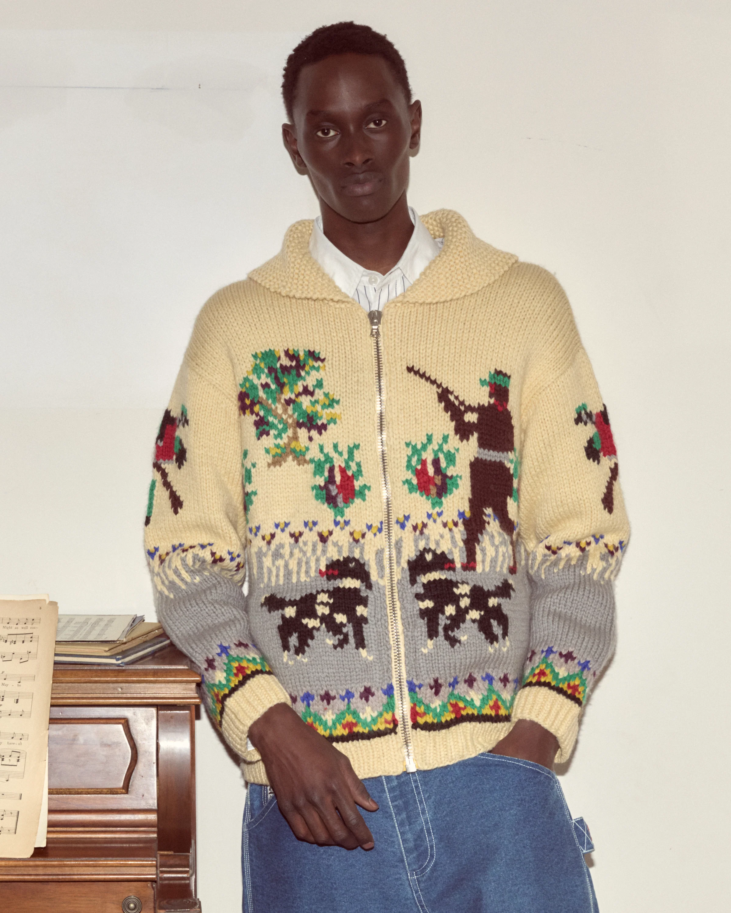 Pheasant Cardigan