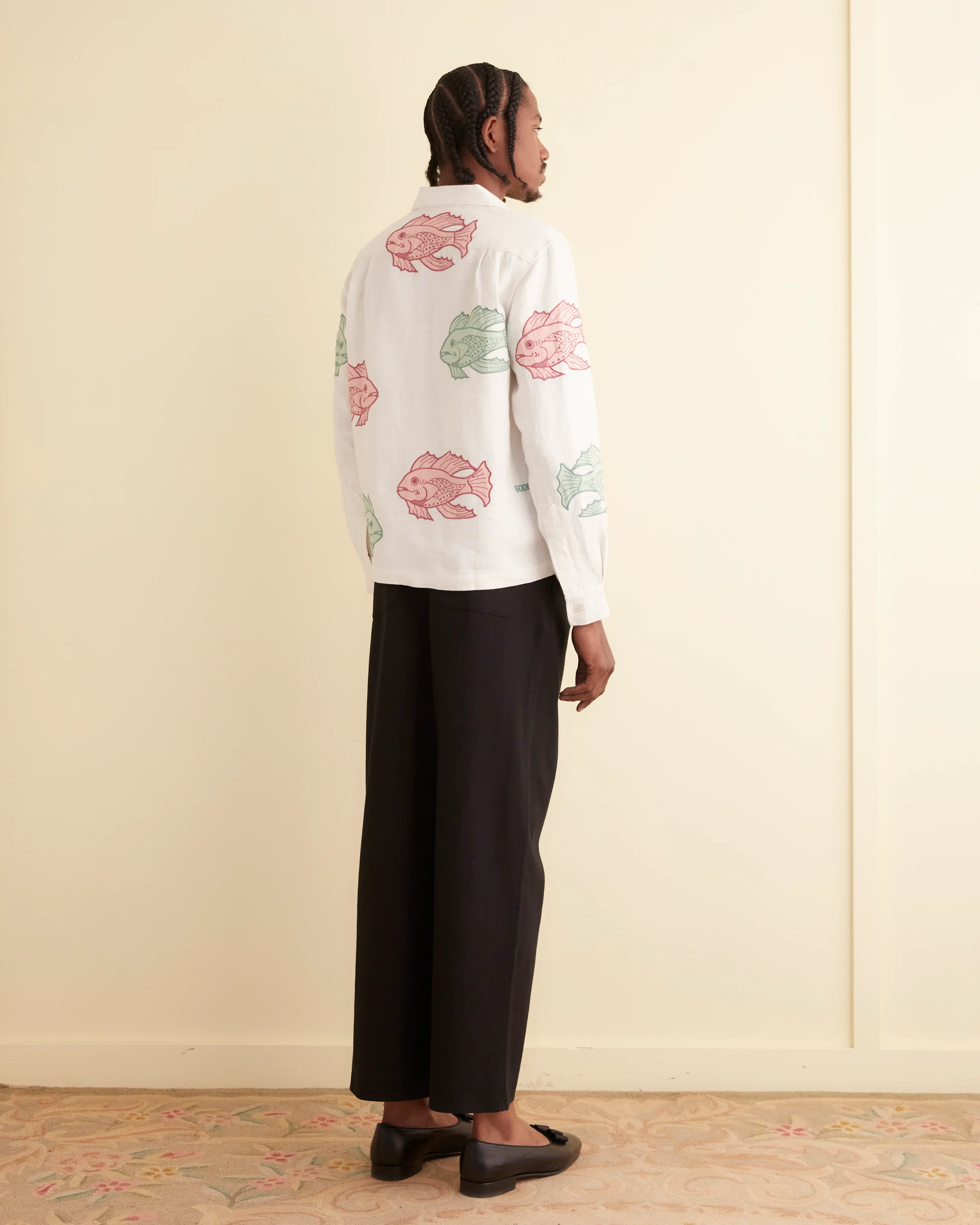 Piscine Appliqué Long Sleeve Shirt - Image 3