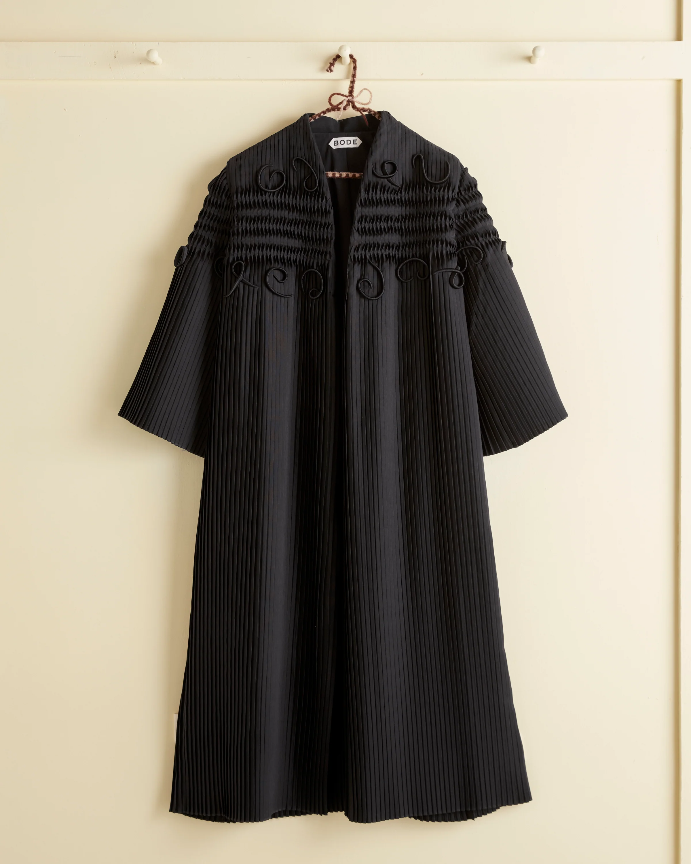 Pleated Opera Coat