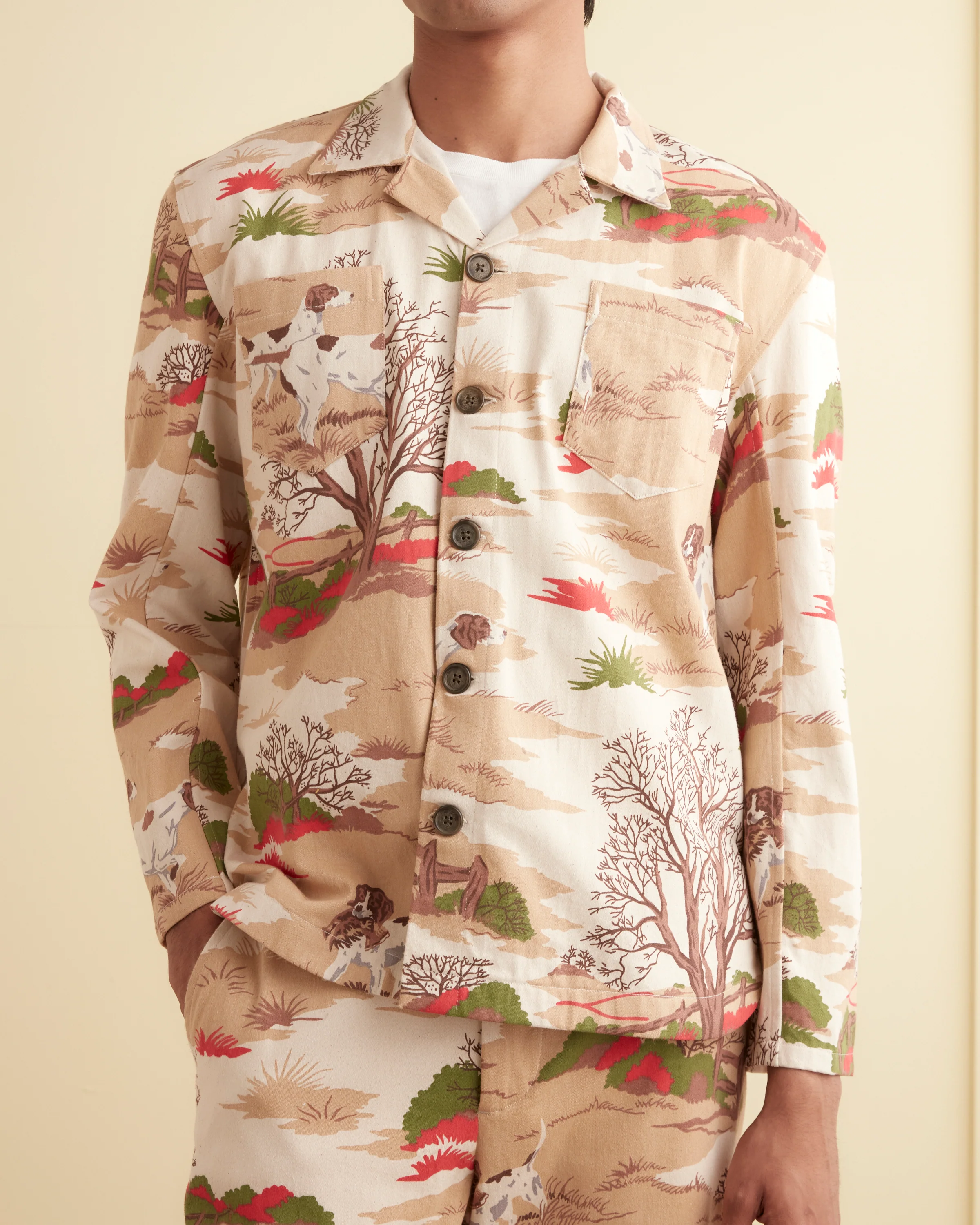 Pointing Dog Work Shirt - Image 2