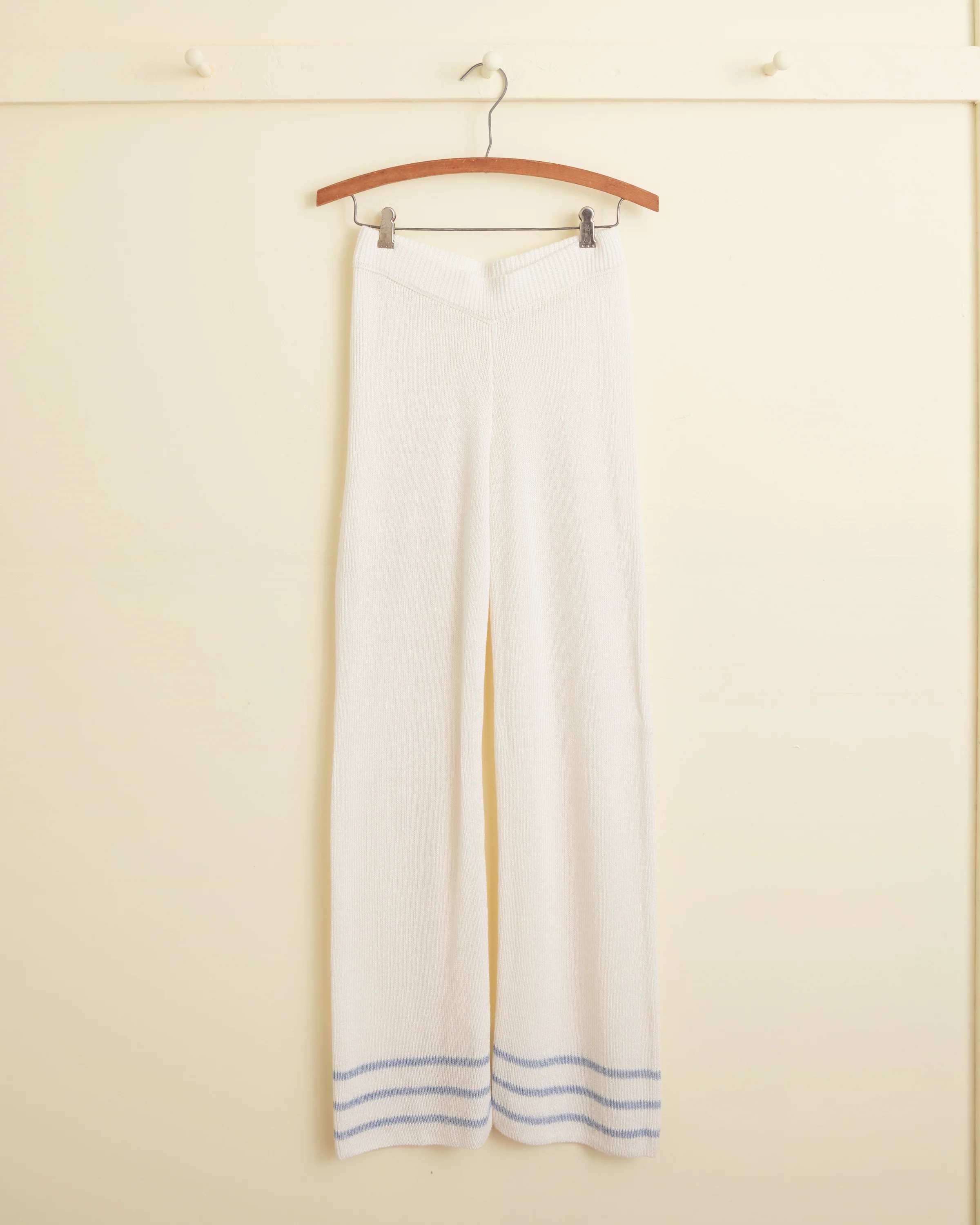 Quincy Stripe Joggers - Cream - Image 2