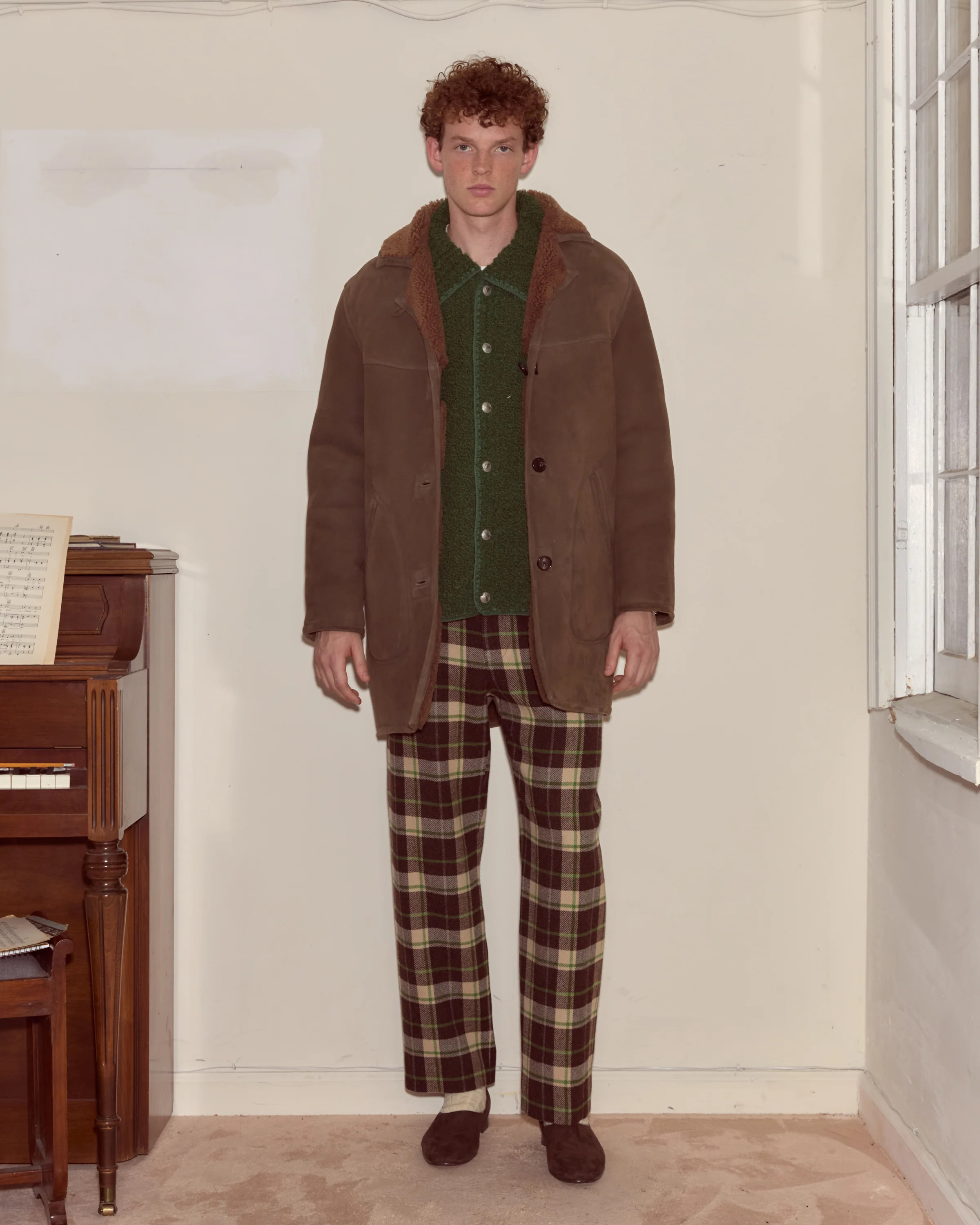 Ranch Coat - Brown - Image 2