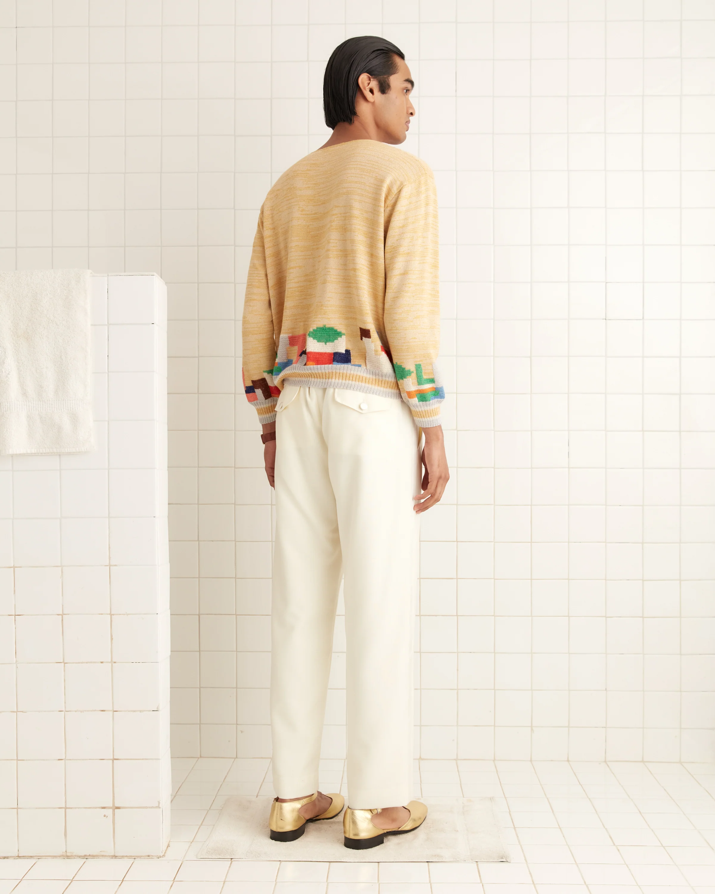 Swatch Sweater - Peach - Image 3