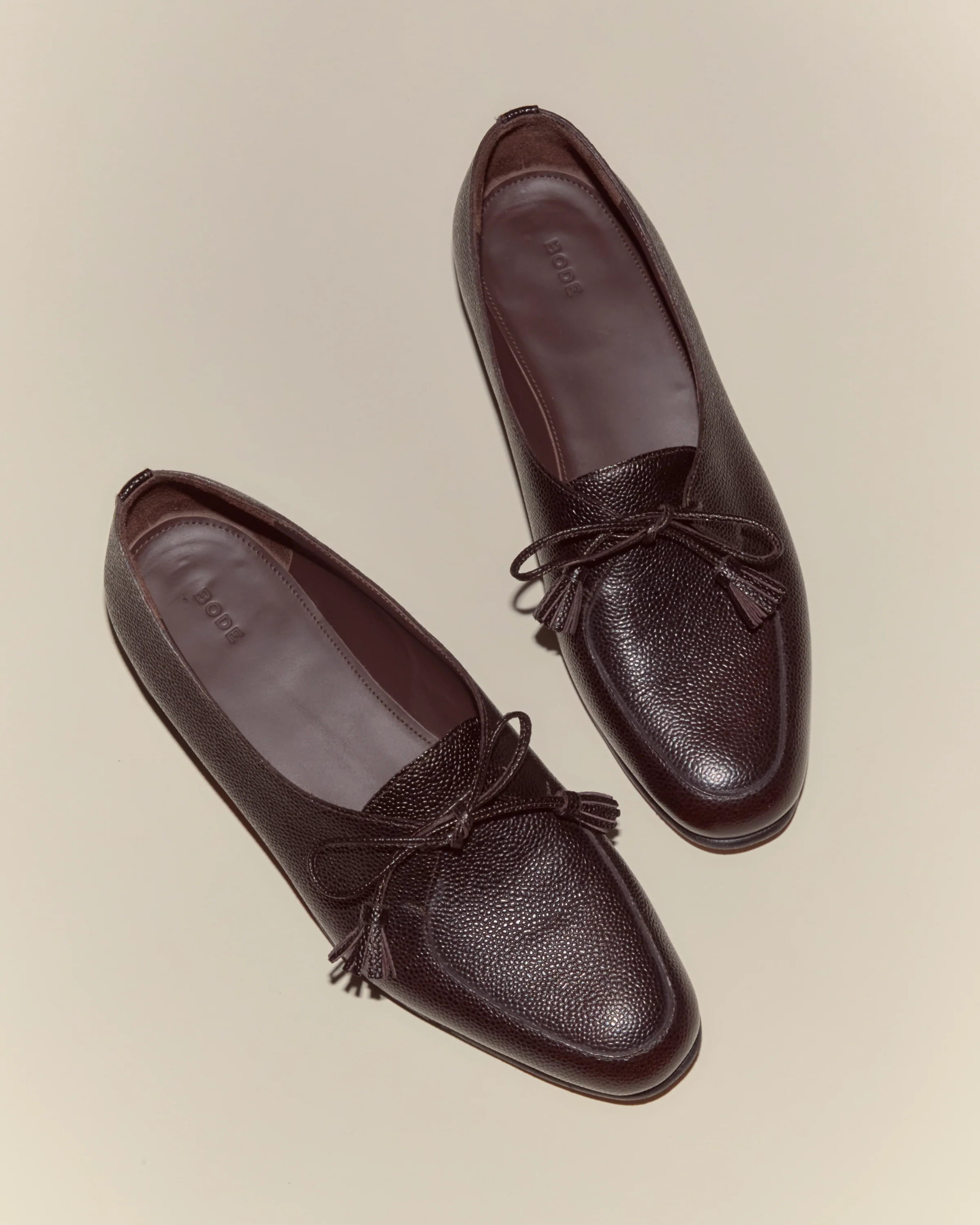 Tassel Shoes - Brown - Image 2