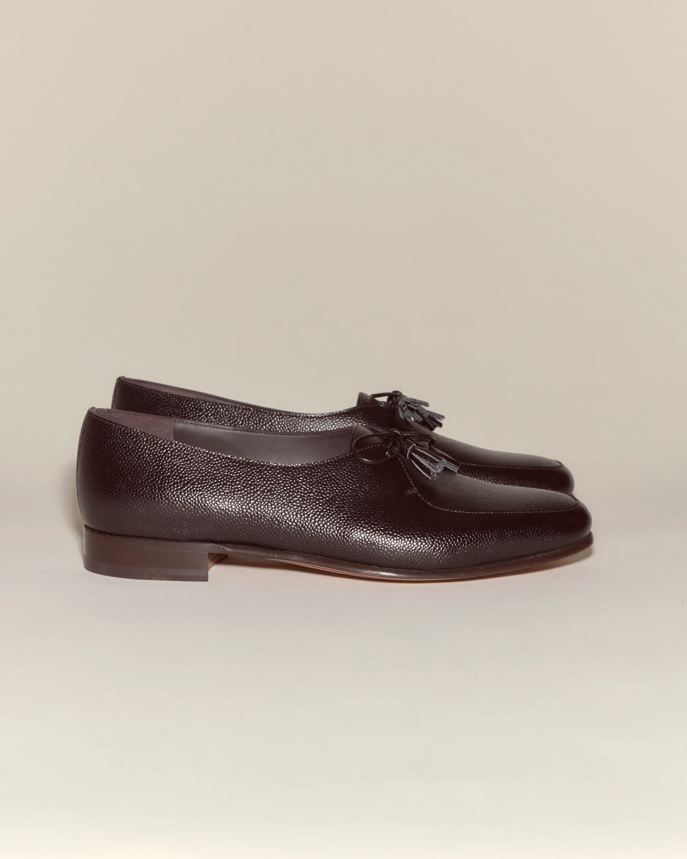 Tassel Shoes - Brown - Image 3