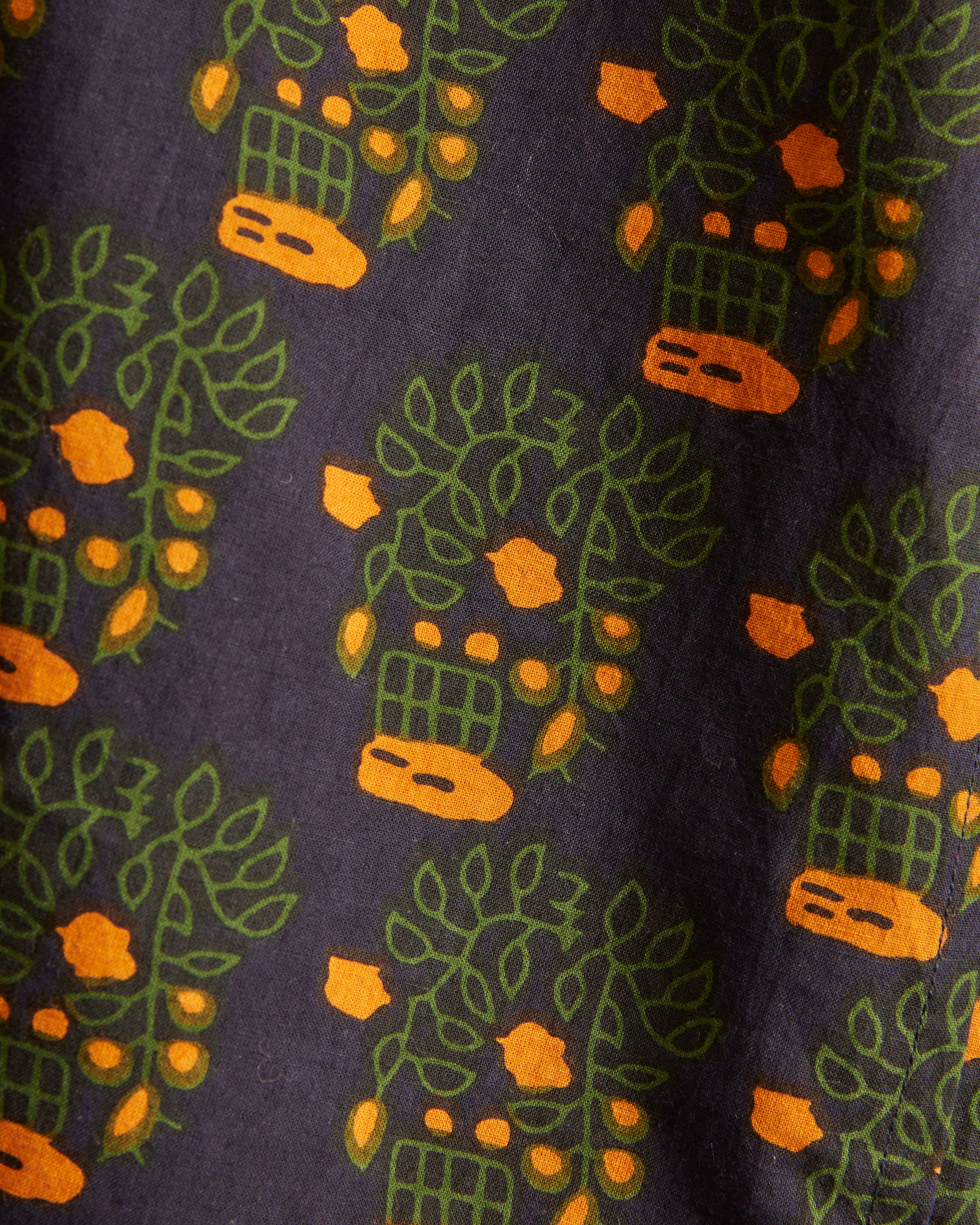 Trellis Block Print Short Sleeve Shirt - Image 3