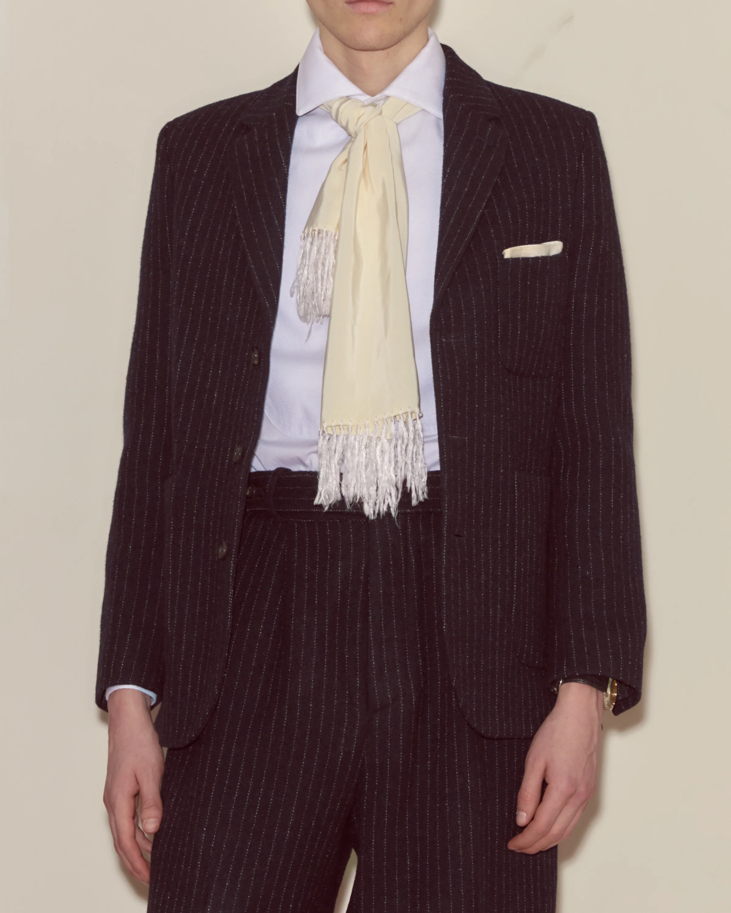 Waldorf Pinstripe Suit Jacket - Image 2